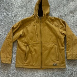 Ariat Brown and Mustard Fleece Jacket